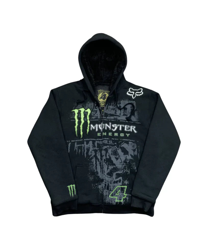Monster Zip Up Hoodie